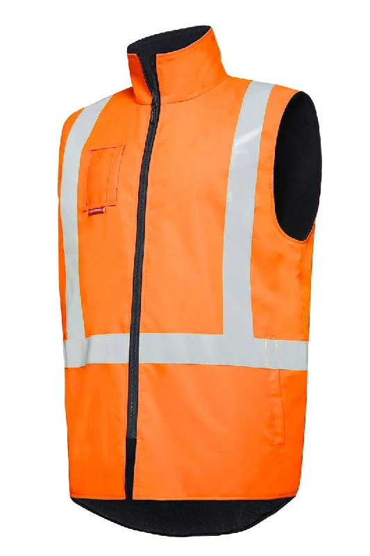 Hard Yakka Hi-Vis Taped All Weather Fleece Vest (Y21480)