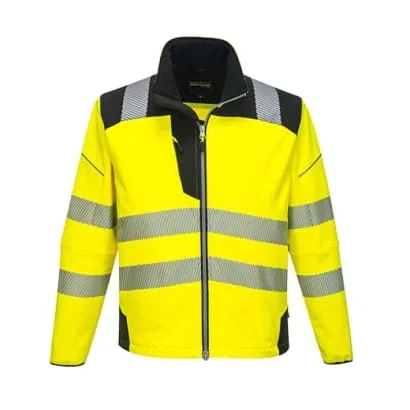 Portwest PW3 Vision Segmented Hi Vis Softshell Jacket RIS 3279- T402