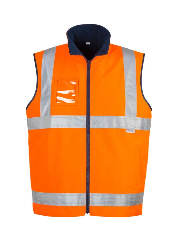 Syzmik Mens Hi Vis Lightweight Waterproof Vest (ZV358)