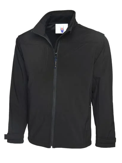 Uneek Deluxe Full Zip Soft Shell Jacket-611