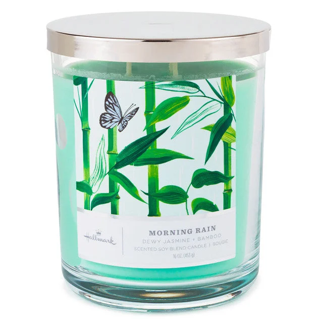 Hallmark Morning Rain 3-Wick Jar Candle, 16 oz.