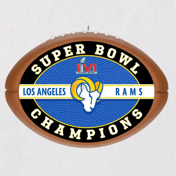 Hallmark NFL Los Angeles Rams Super Bowl LVI Commemorative 2022 Keepsake Ornament