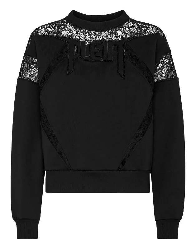 Sweatshirt LS Lace