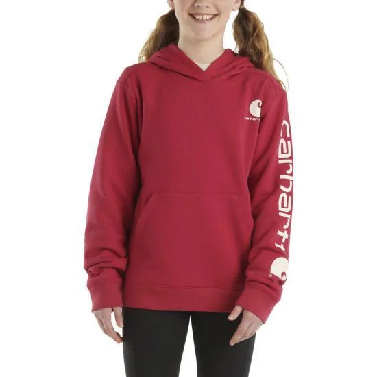 Youth Long-Sleeve Graphic Sweatshirt - Cherries Jubilee