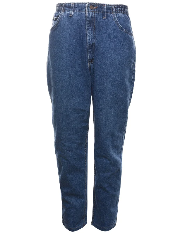 Medium Wash Lee Denim Trousers - W30 L29