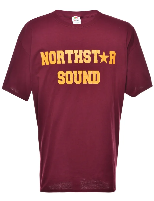 Minnesota Northstar Sound Printed T-shirt - XL