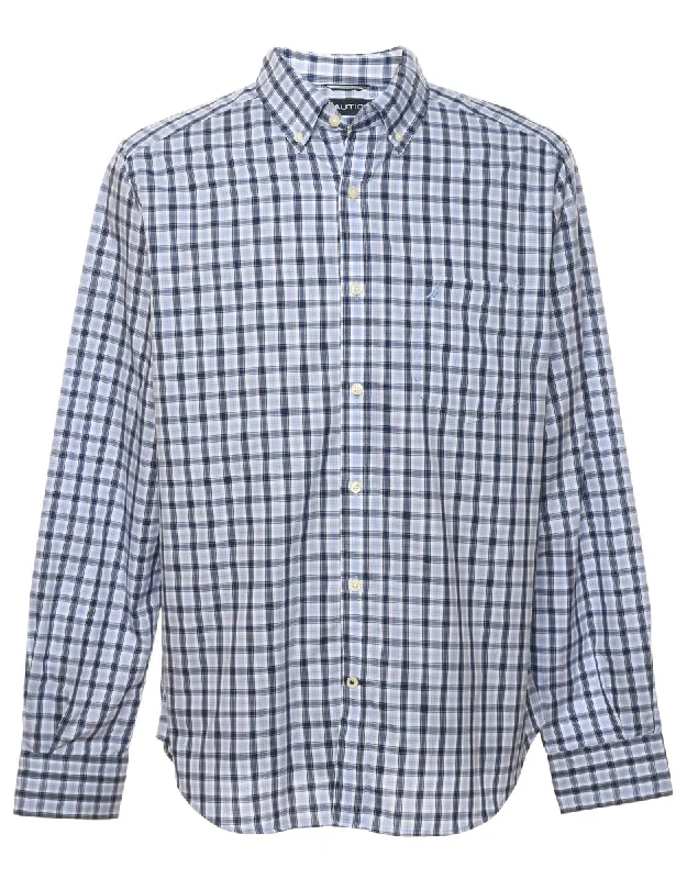 Nautica Checked Shirt - L