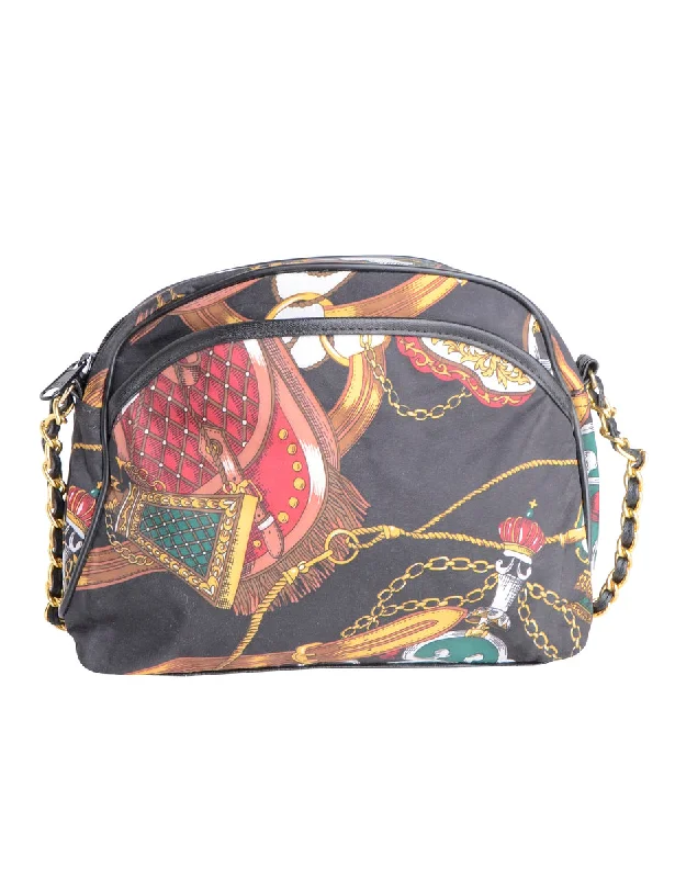 Novelty Print Shoulder Bag