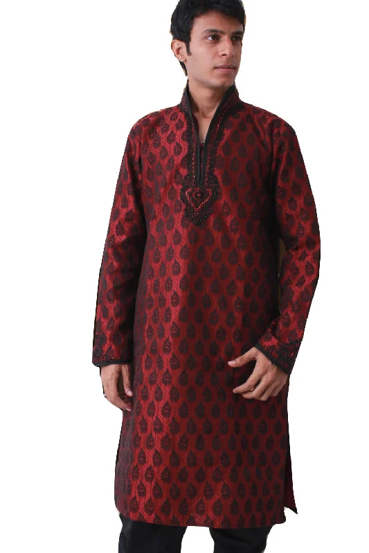 High Neck Sangeet Kurta Set for Men