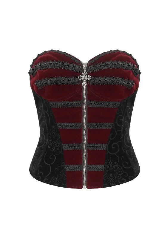 Bloodletting Vampire Goth Corset