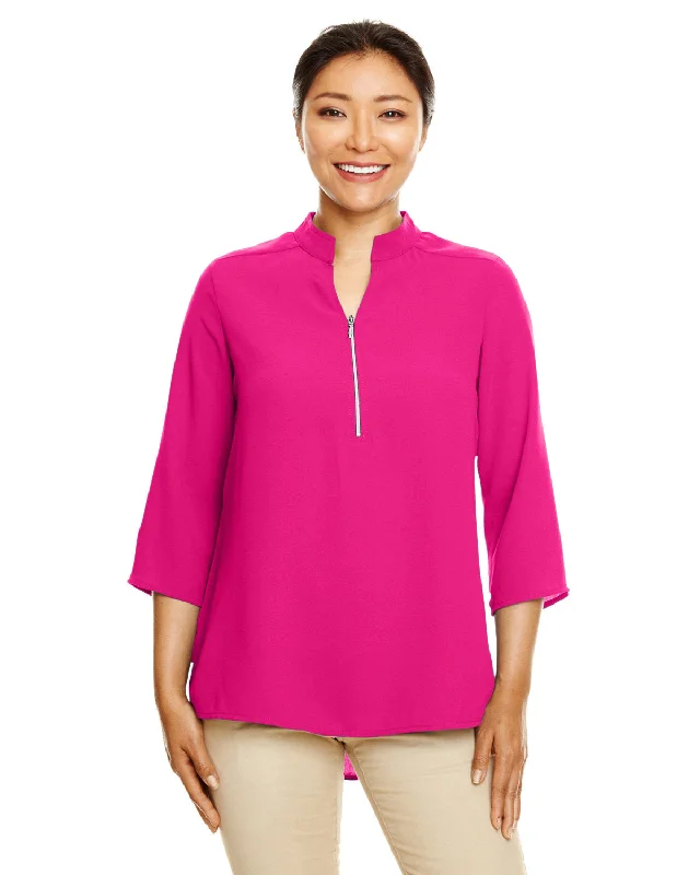 Devon & Jones Ladies' Perfect Fit™ 3/4-Sleeve Crepe Tunic