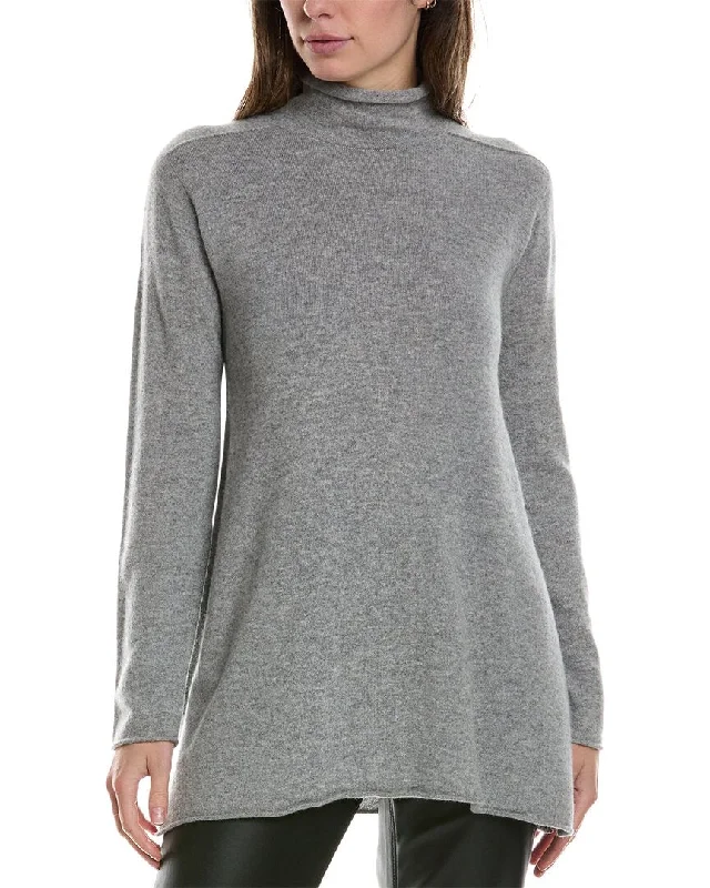 EILEEN FISHER Petite Turtleneck Cashmere Tunic